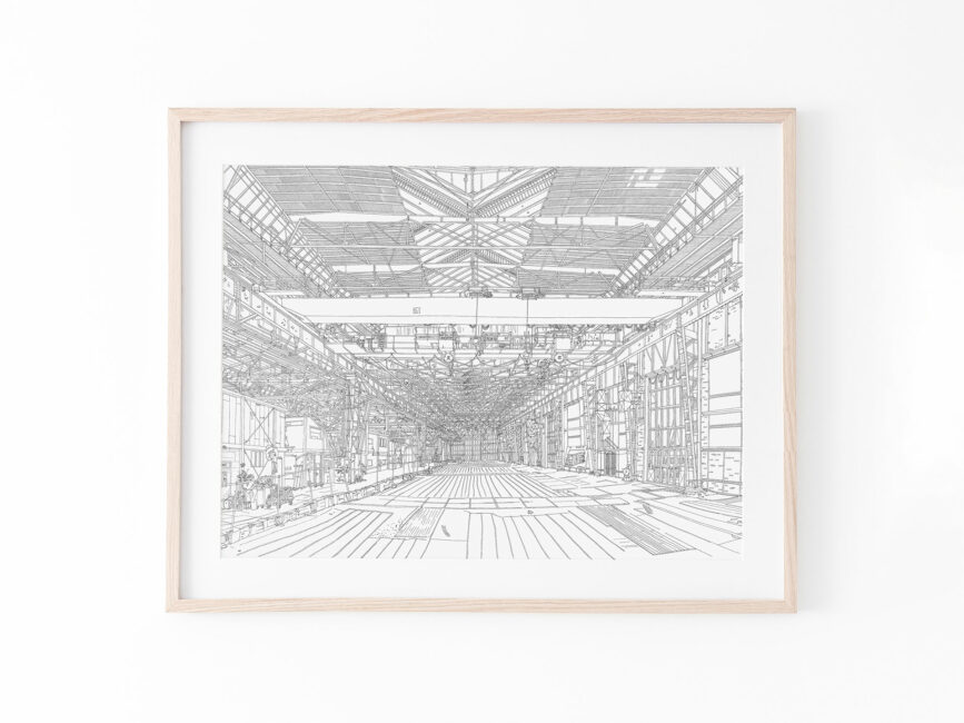 drawing of NDSM