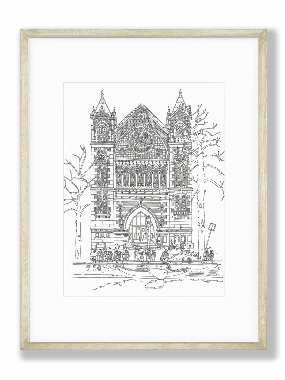 print 'Keizersgrachtkerk' Amsterdam - Image 2