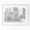 drawing-poster-rembrandtsquare-amsterdam
