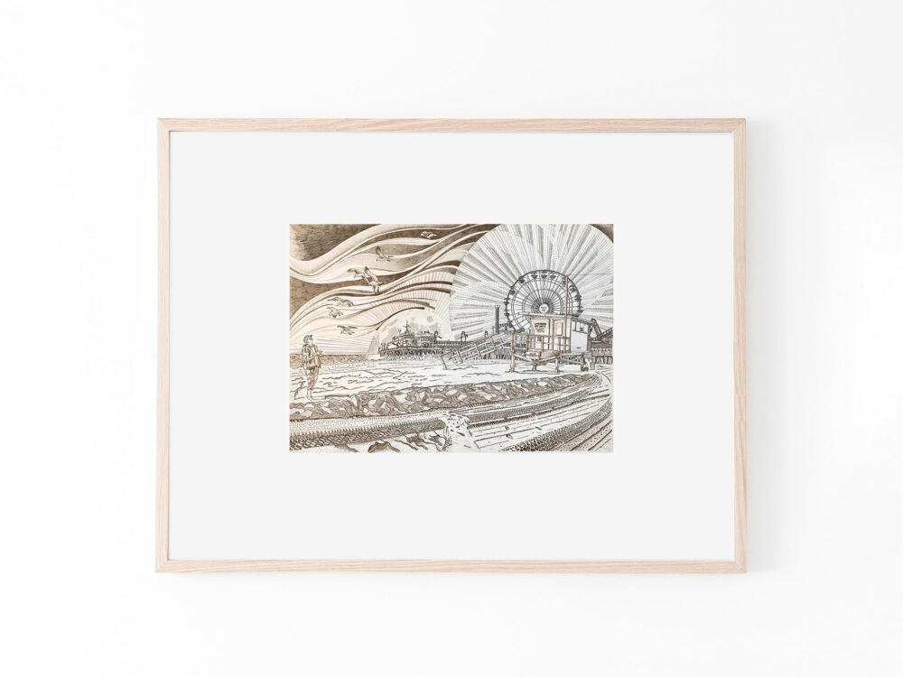 print-art-beach-santamonica