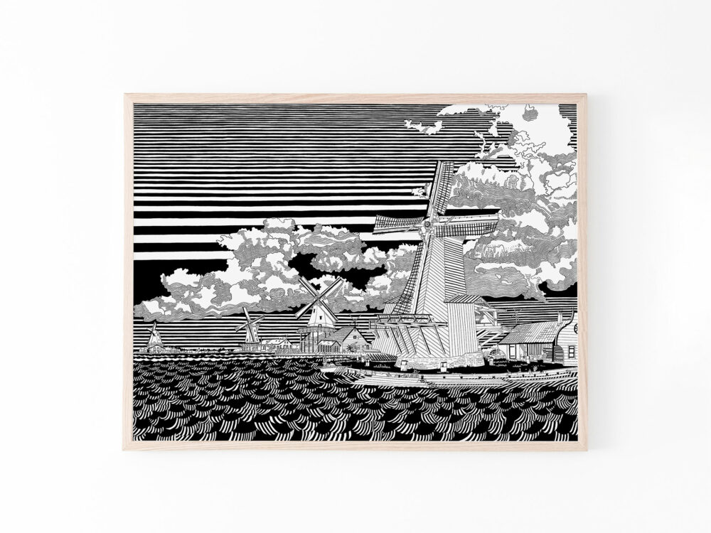 print-souvenir-windmills-zaanseschans