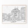 drawing-poster-bijenkorf-amsterdam