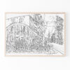 drawing-souvenir-art-rembrandtplein-amsterdam
