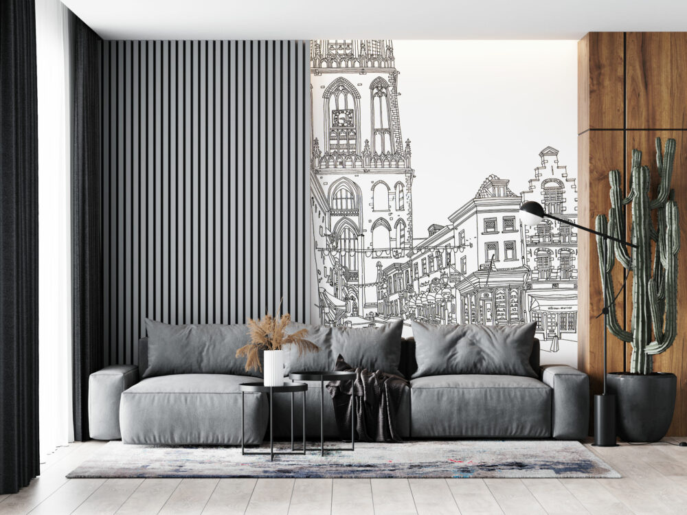 wallpaper drawing dom utrecht