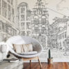 Wallpaper warmoesstraat amsterdam