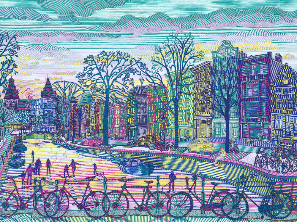 Drawing Spiegelgracht