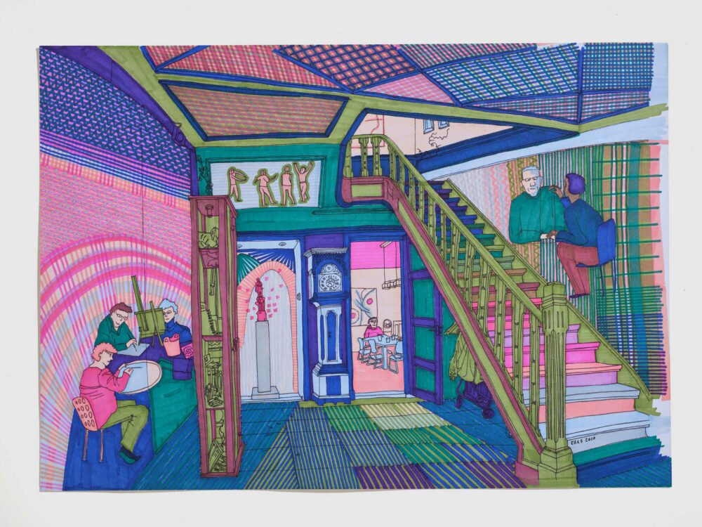 Elles nr77 Original ScetchInloophuis Colour