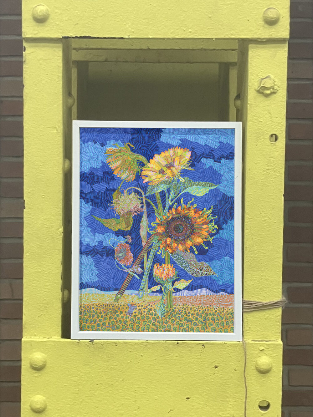 Sunflowers at NDSM